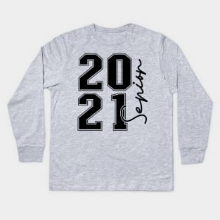 2021 senior Kids Long Sleeve T-Shirt